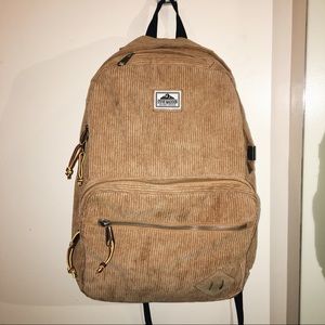 Steve Madden corduroy backpack